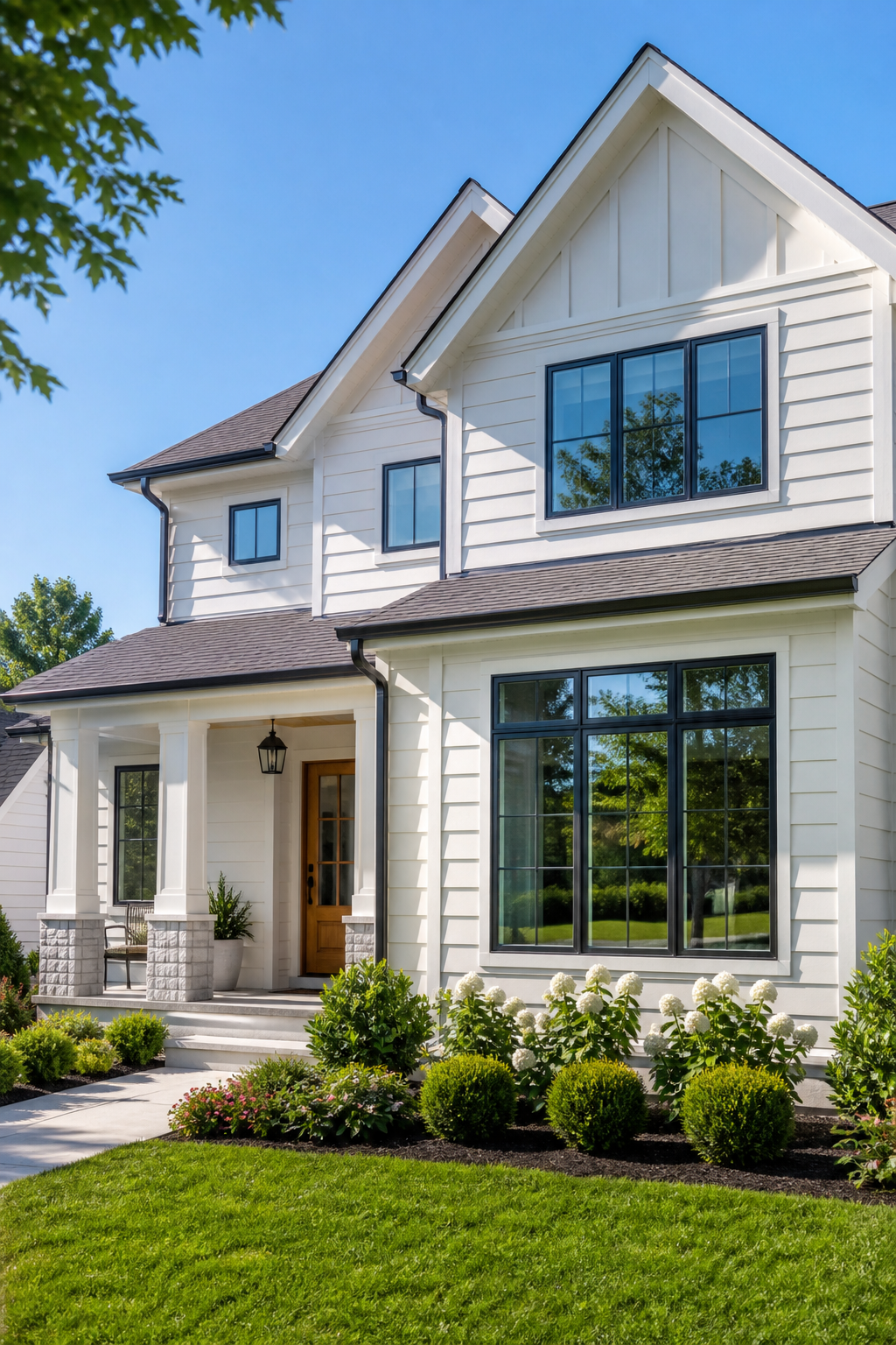 Exterior window cleaning by BRZ Windows & Wash in Fairfield County, CT